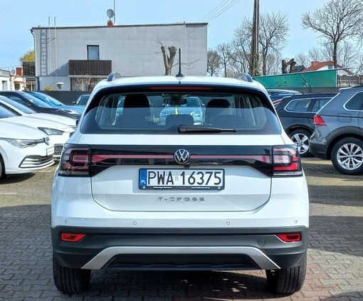 Volkswagen T-Cross cena 112000 przebieg: 9100, rok produkcji 2022 z Działoszyce małe 466